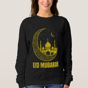 Sudadera Eid Mubarak Feliz Ramadan Musulmán Eid Alfitr Muba