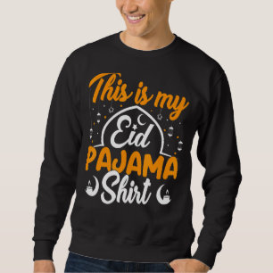 Sudadera Eid Pajama Feliz Eid Mubarak Al Musulmán Al Fitr A