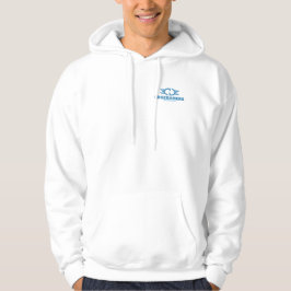 Sudadera EJE Azul Logo American Apparthip