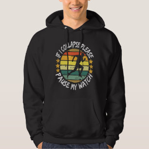 Sudadera Ejecución De Cita Si Me Colapso Por Favor Pausar M