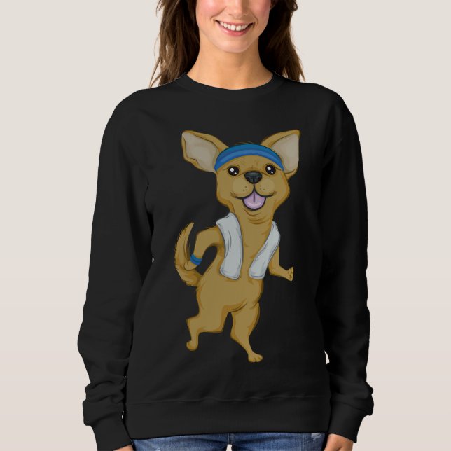 Sudadera Ejecutando Chihuahua (Anverso)