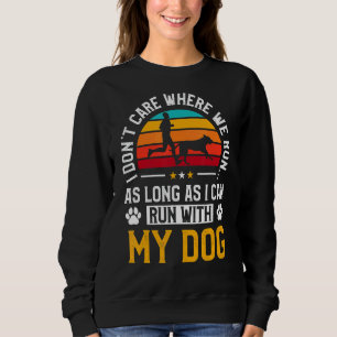 Sudadera Ejecutando Perro entrenador personal Doggy Sports 