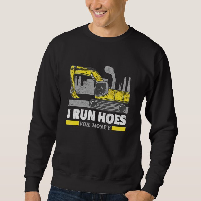 Sudadera Ejecuto Hoes Forhoe Operator Excavator (Anverso)