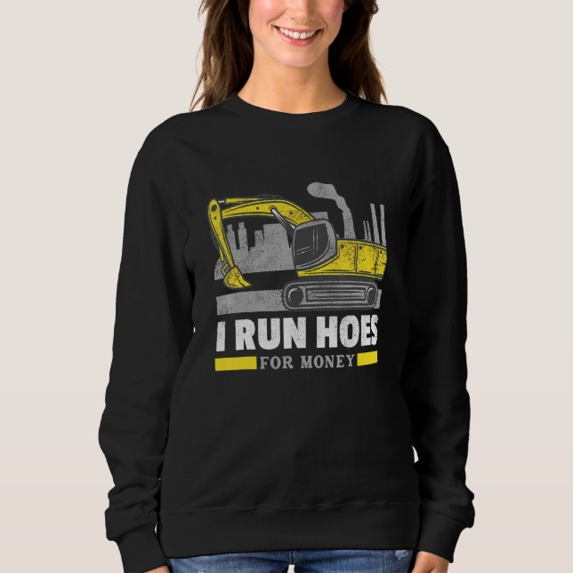 Sudadera Ejecuto Hoes Forhoe Operator Excavator (Anverso)