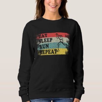 Sudadera Ejecutor de ejecución retro vintage de rodadura de