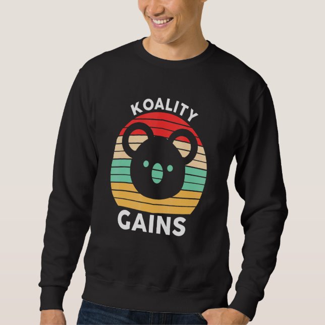Sudadera Ejercicio Bro - Ganancias de Koality (Anverso)