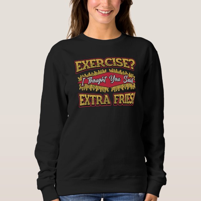Sudadera Ejercicio de bolas extra (Anverso)