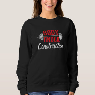 Sudadera Ejercicio de Fitness Fitness Body Under Constructi