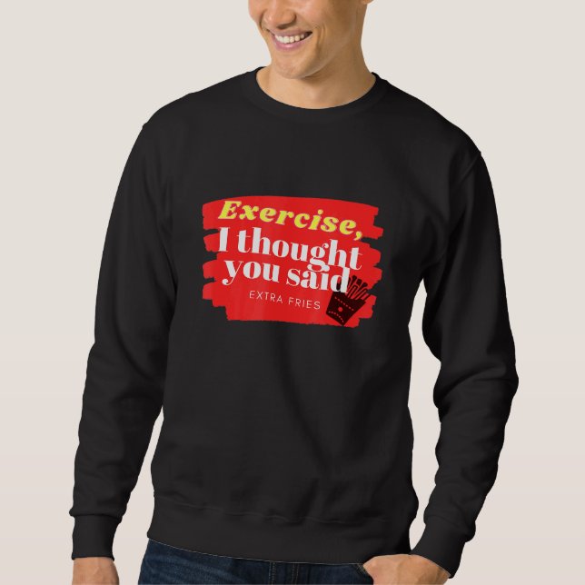 Sudadera Ejercicio O Fries (Anverso)