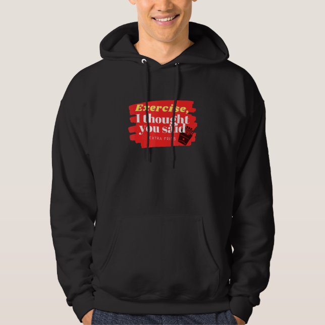 Sudadera Ejercicio O Fries (Anverso)