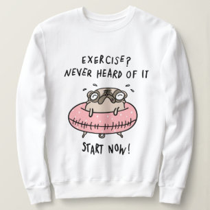 Sudadera Ejercitar Pug