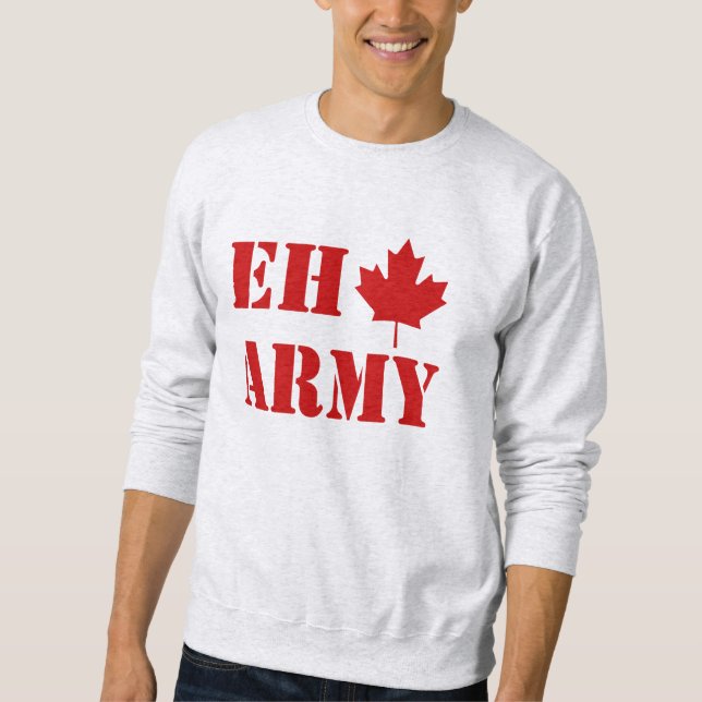 Sudadera Ejército Canadiense Eh (Anverso)