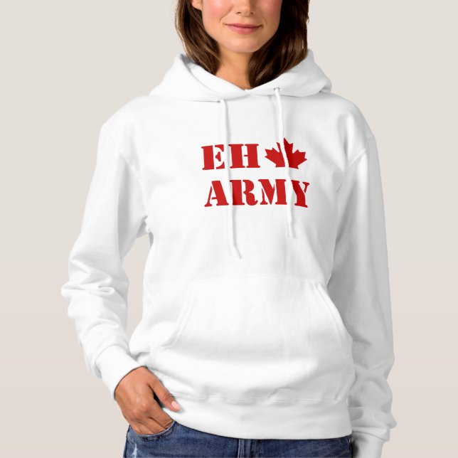 Sudadera Ejército Eh de Canadá (Anverso)