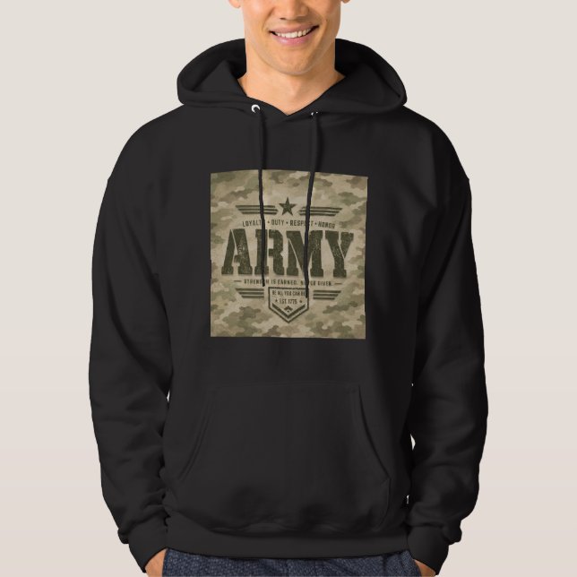 SUDADERA EJÉRCITO FUERTE (Anverso)