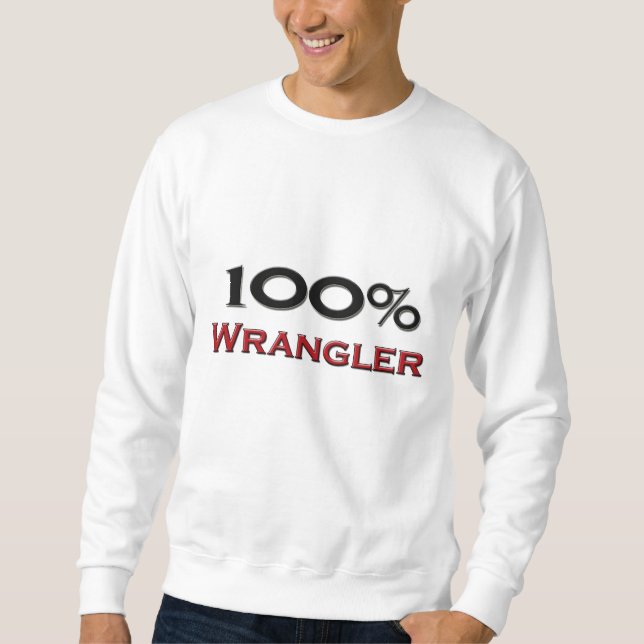 Sudadera El 100 por ciento Wrangler (Anverso)
