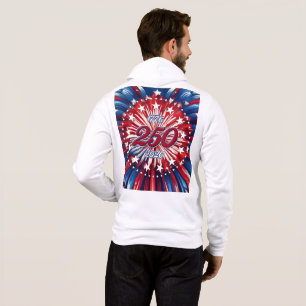 Sudadera El 250 cumpleaños de Estados Unidos 1776-2026 Fueg