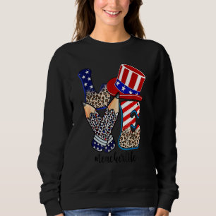 Sudadera El 4 De Julio, El Patr De Maestros Leopard