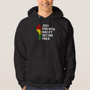 Sudadera El 4 de julio no me puso en libertad el grado de d