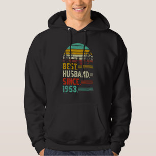 Sudadera El 69° Aniversario del Boda es el mejor esposo des