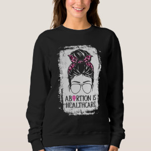 Sudadera El aborto es médico feminista retro pro