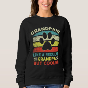 Sudadera El abuelo Como Un Abuelo Regular Pero Un Perro Frí