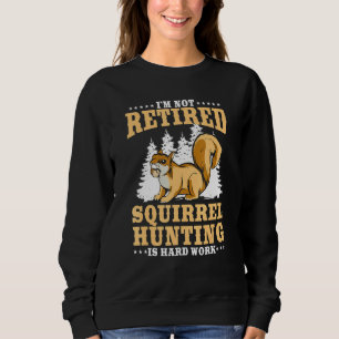 Sudadera El abuelo de la caza de ardillas retirado Retiree