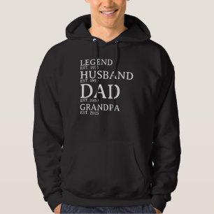 Sudadera El abuelo De Papá, Esposo De La Leyenda Personaliz