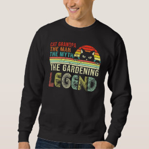 Sudadera El abuelo del gato El hombre el mito el jardín fel
