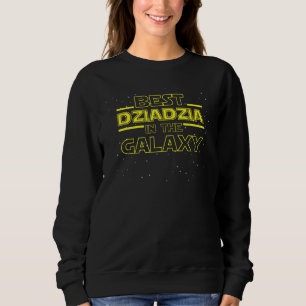 Sudadera El Abuelo Dziadzia Mejor Dziadzia En La Galaxia