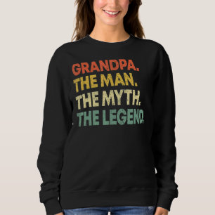 Sudadera El abuelo el hombre el mito la leyenda el día 2 de