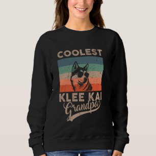 Sudadera El abuelo Klee Kai más frío hace regalos graciosos