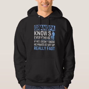 Sudadera El abuelo lo sabe todo