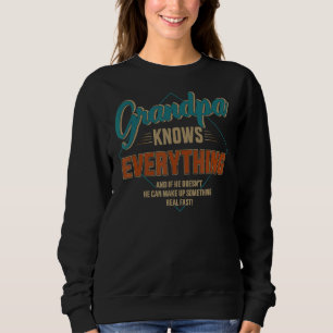 Sudadera El abuelo lo sabe todo para el Día del Padre 2