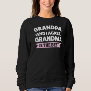 Sudadera El Abuelo Y Yo Estamos De Acuerdo Con El Abuelo