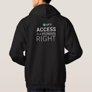 Sudadera El acceso al aire es un derecho humano.