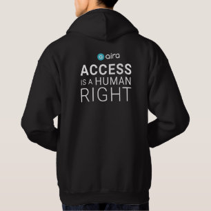 Sudadera El acceso al aire es un derecho humano.