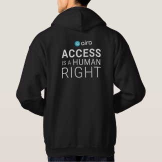 Sudadera El acceso al aire es un derecho humano.