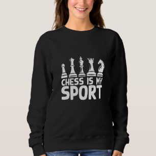 Sudadera El Ajedrez Es Mi Deporte
