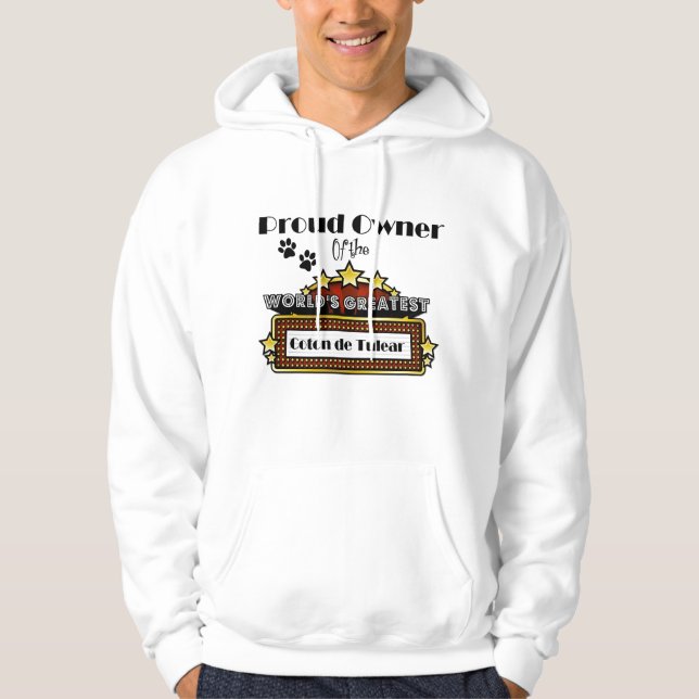 Sudadera El algodón más grande de Tulear del mundo (Anverso)