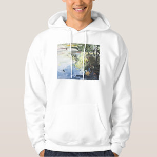 Sudadera El Alster en el alto verano Hamburgo 2013