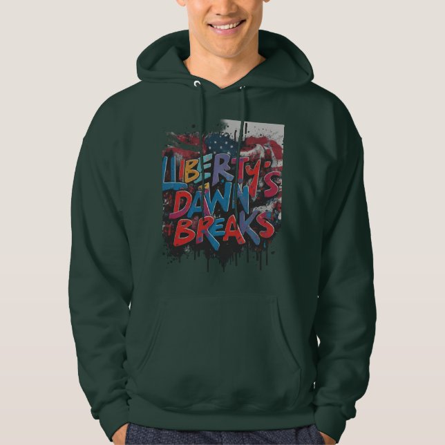 Sudadera El amanecer de la libertad estalla (Anverso)