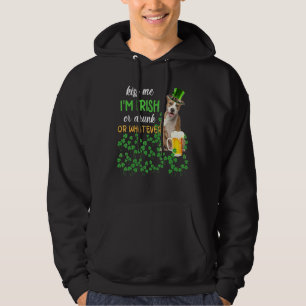Sudadera El Americano Staffy Me Besa Soy Irlandés O Borrach