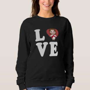 Sudadera El amor cristiano por Jesús se desvanece