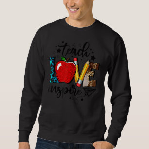 Sudadera El Amor De Las Enseñanzas Inspira La Apreciación D
