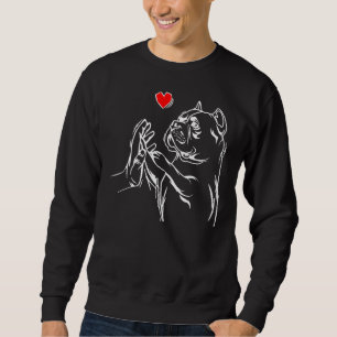 Sudadera El amor de los matones estadounidenses hacia la ma