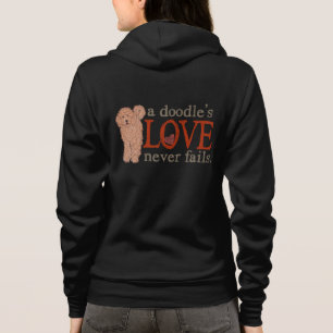Sudadera El amor de oro del Doodle nunca falla