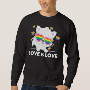 Sudadera El amor es amor Orgullo Gay Bandera Arcoiris