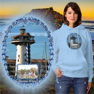 Sudadera El amor ilumina el camino, la familia sostiene la