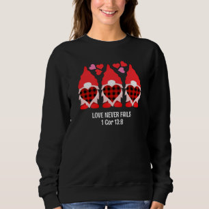 Sudadera El amor por el GNOME de VALENTINE nunca falla