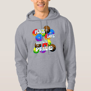 Sudadera El amor por la paz dona orgullo